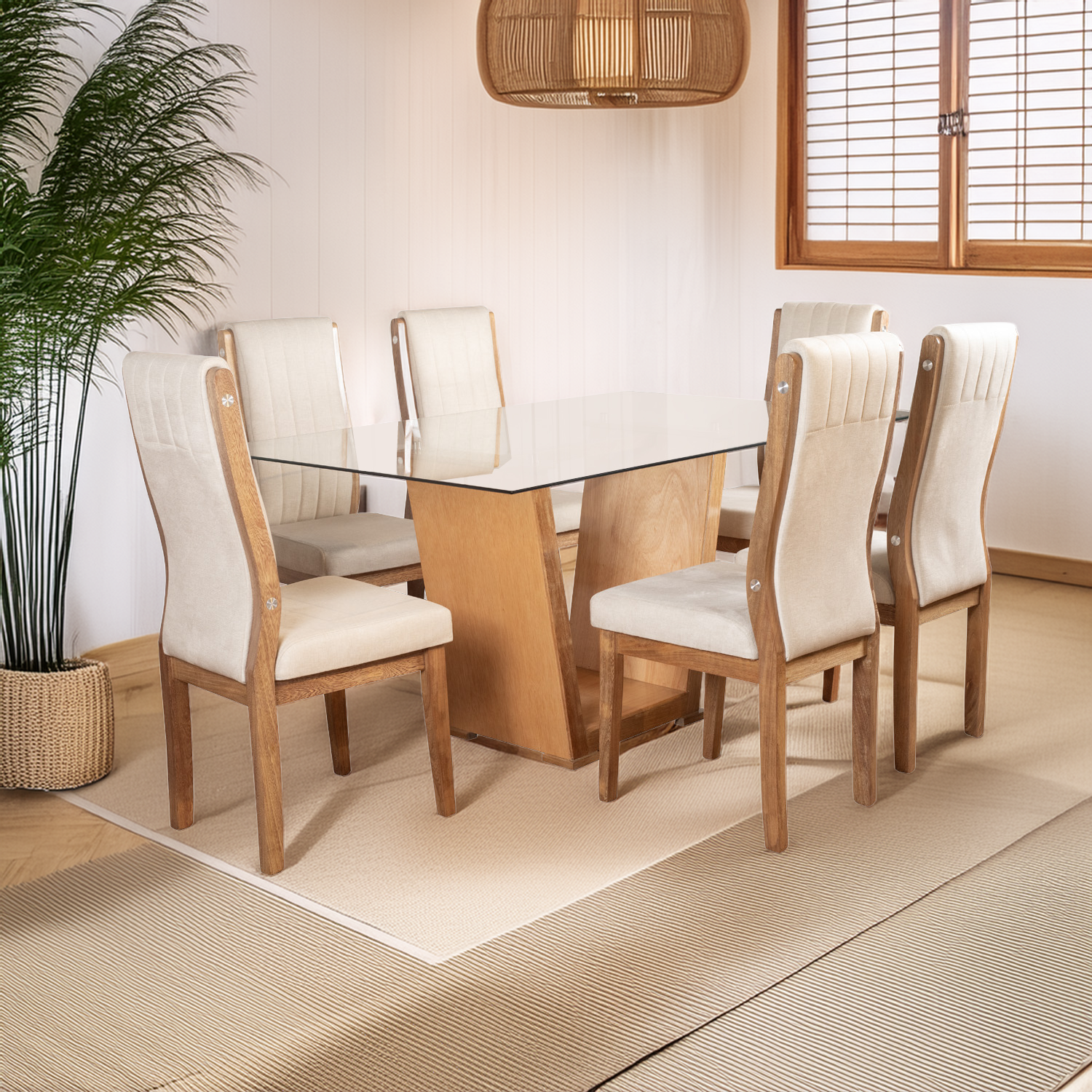 COMEDOR LINA NATURAL