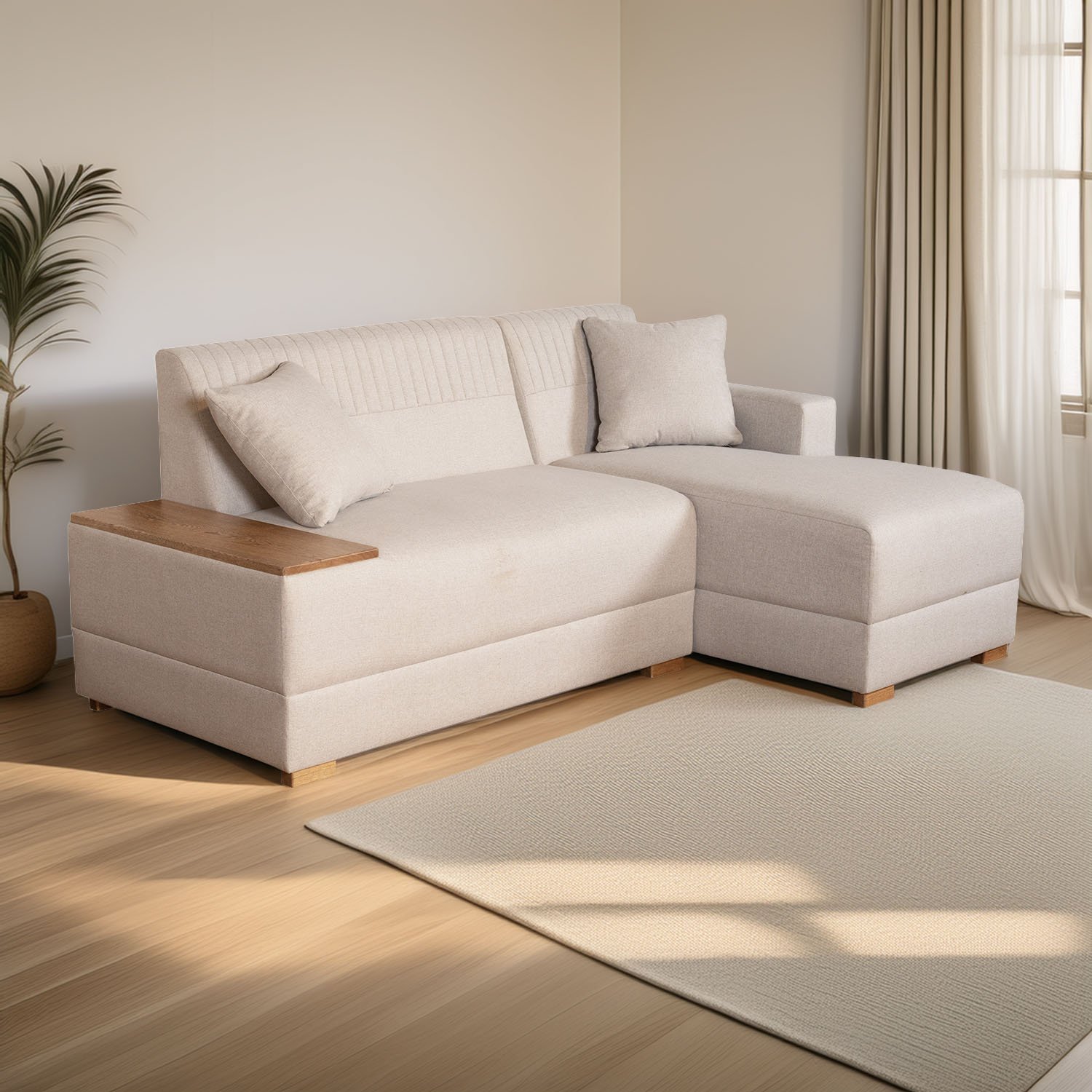 SALA EN L XION NATURAL