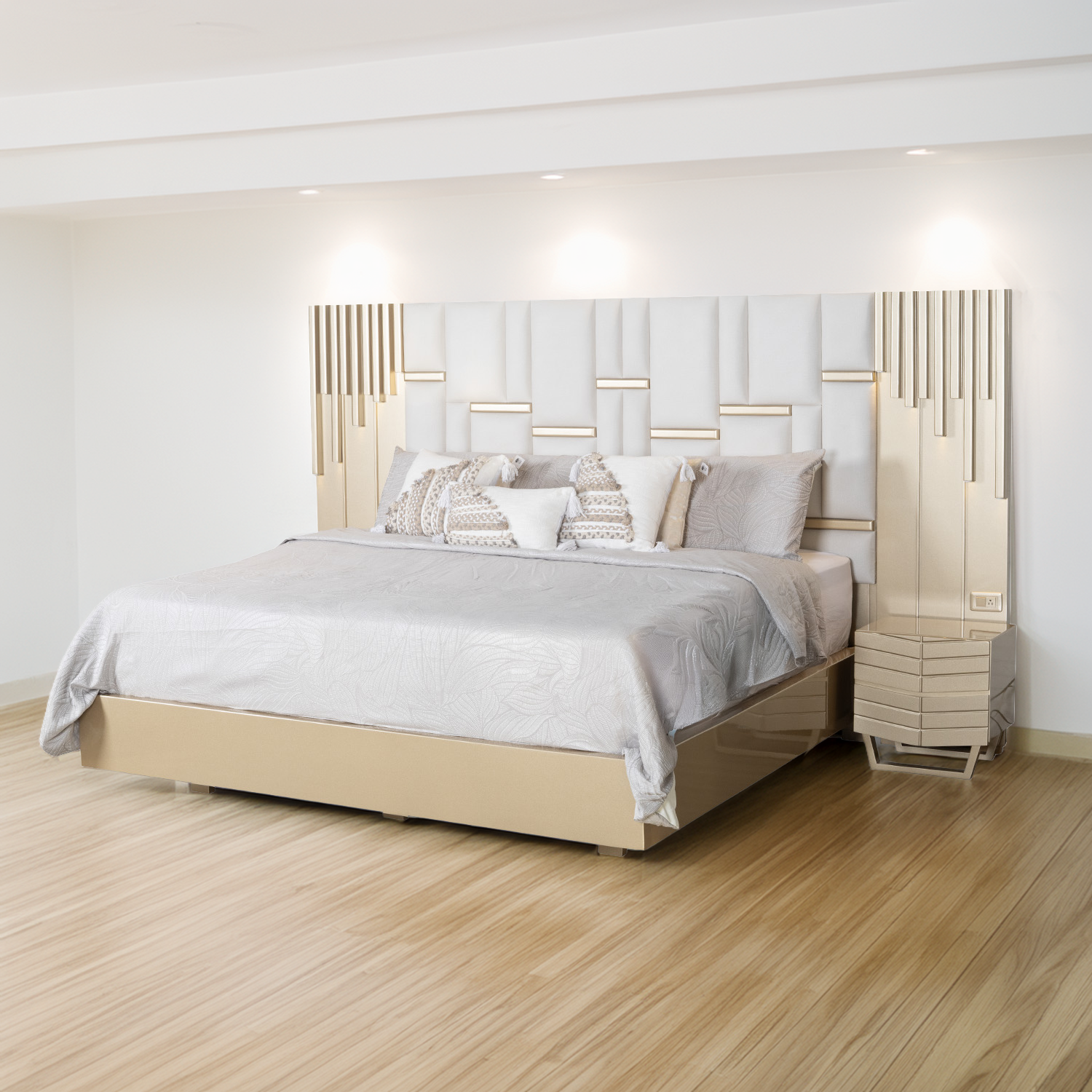 ALCOBA HIPONA CHAMPAGNE