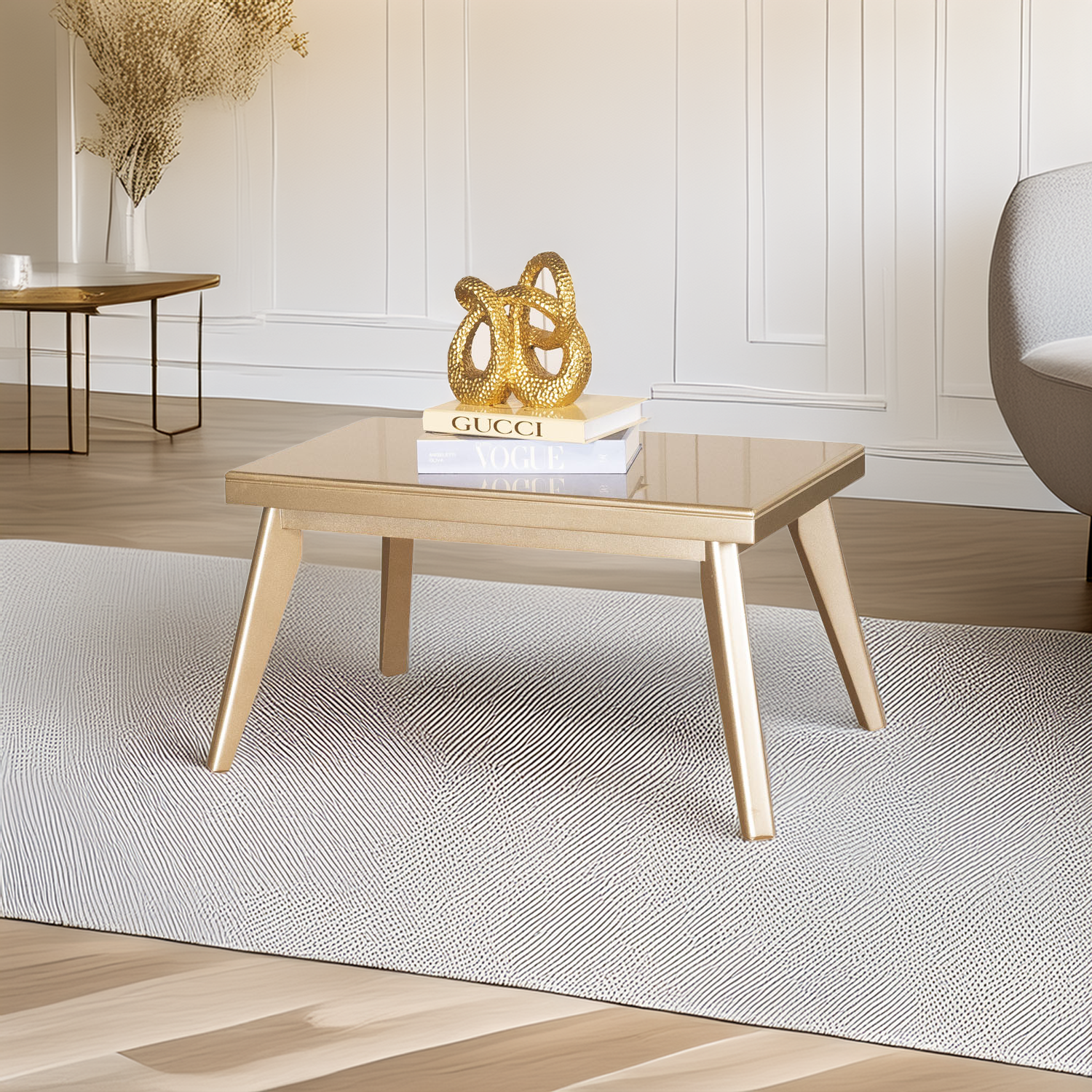 MESA DE CENTRO DARLIN CHAMPAGNE