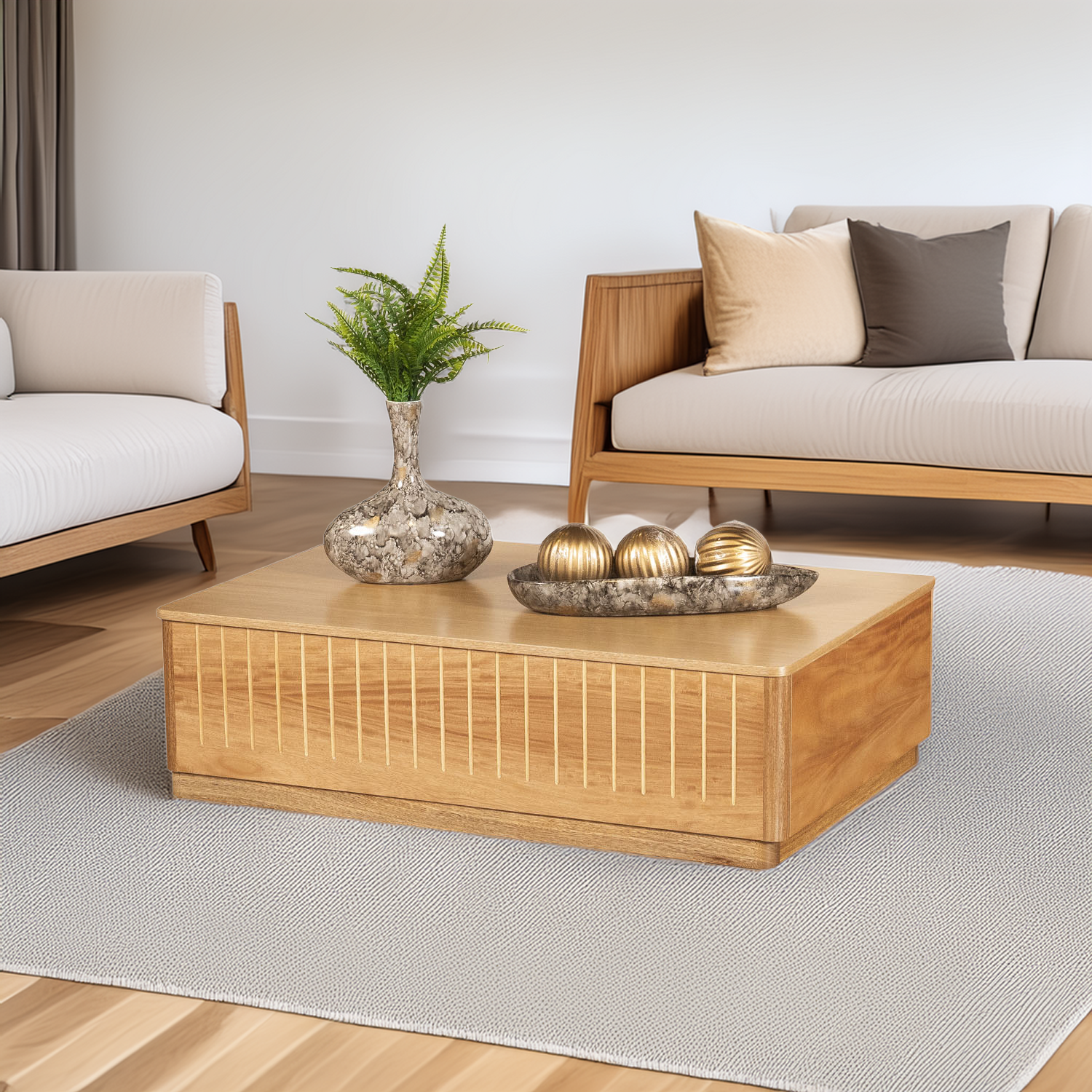 MESA DE CENTRO DANTE NATURAL