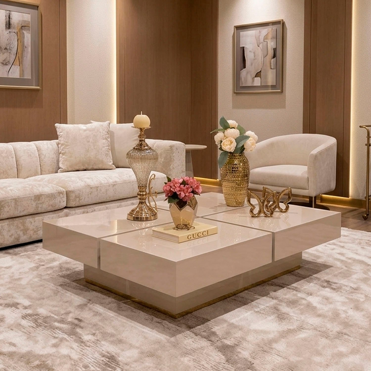 MESA DE CENTRO TOSCANA TAUPE